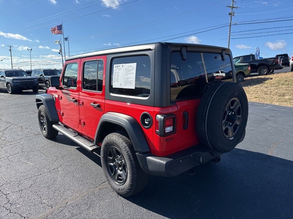 2025 Jeep Wrangler 4-Door Sport 4x4