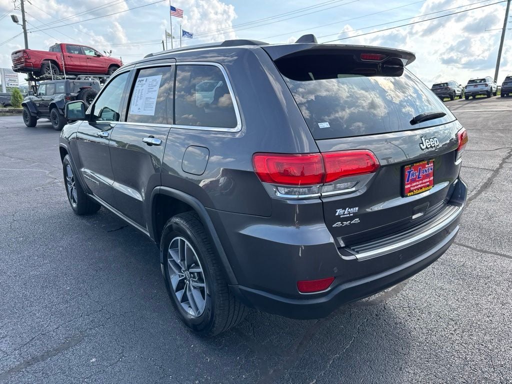 2018 Jeep Grand Cherokee Limited 4x4