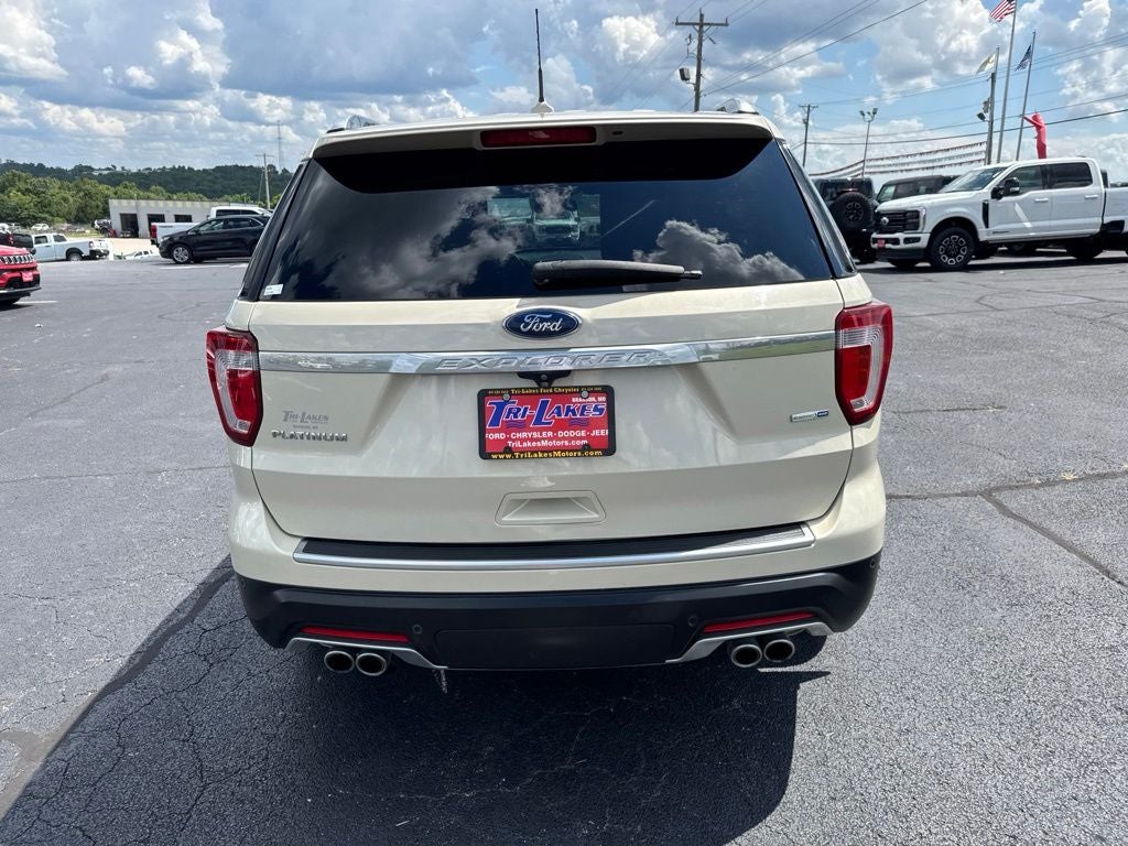 2018 Ford Explorer Platinum