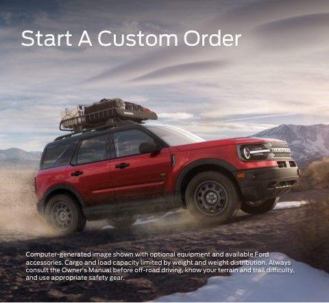 Start a custom order | Tri Lakes Ford in Branson MO
