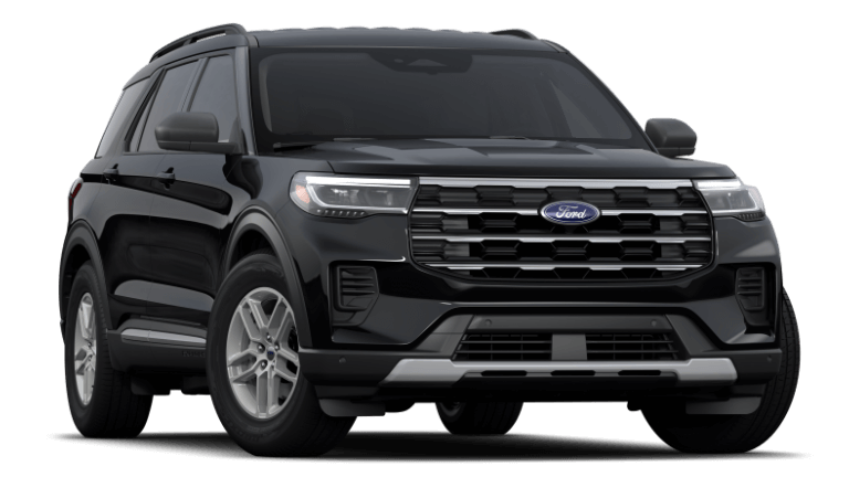 2025 Ford Explorer Activ Exterior - Agate Black