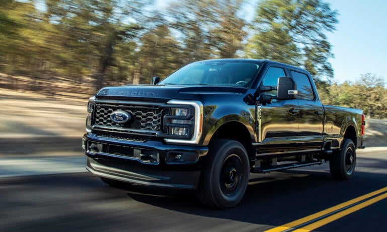 2026 Ford Super Duty Exterior Driving On Highway